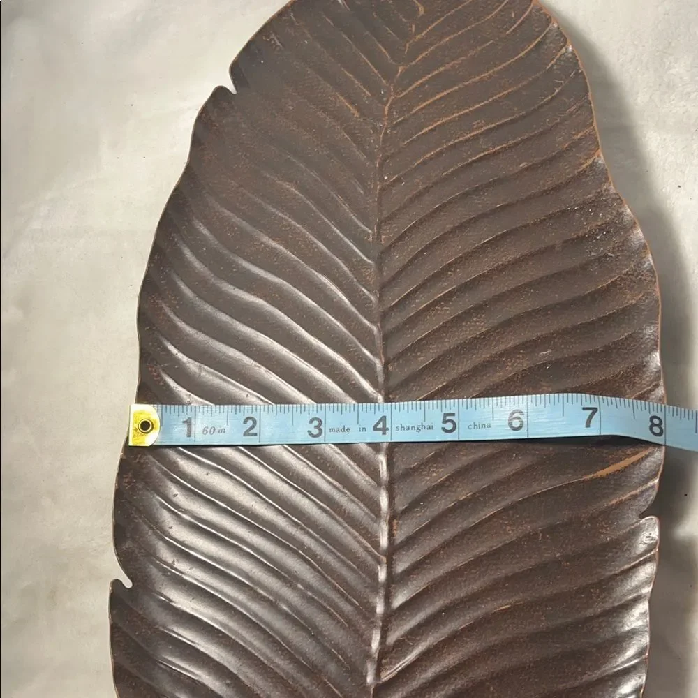 PartyLite Retired Island Escape Banana Leaf Tray